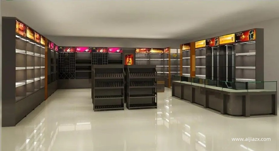 郑州烟酒超市装修设计：打造独特魅力的购物体验